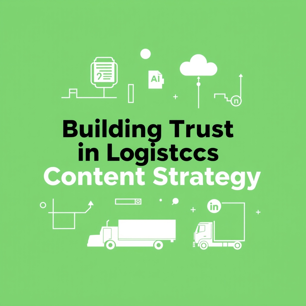 Building Trust in Logistics: A LinkedIn Content Strategy for Freight Forwarding, Trucking, 3PL, and Supply Chain Professionals