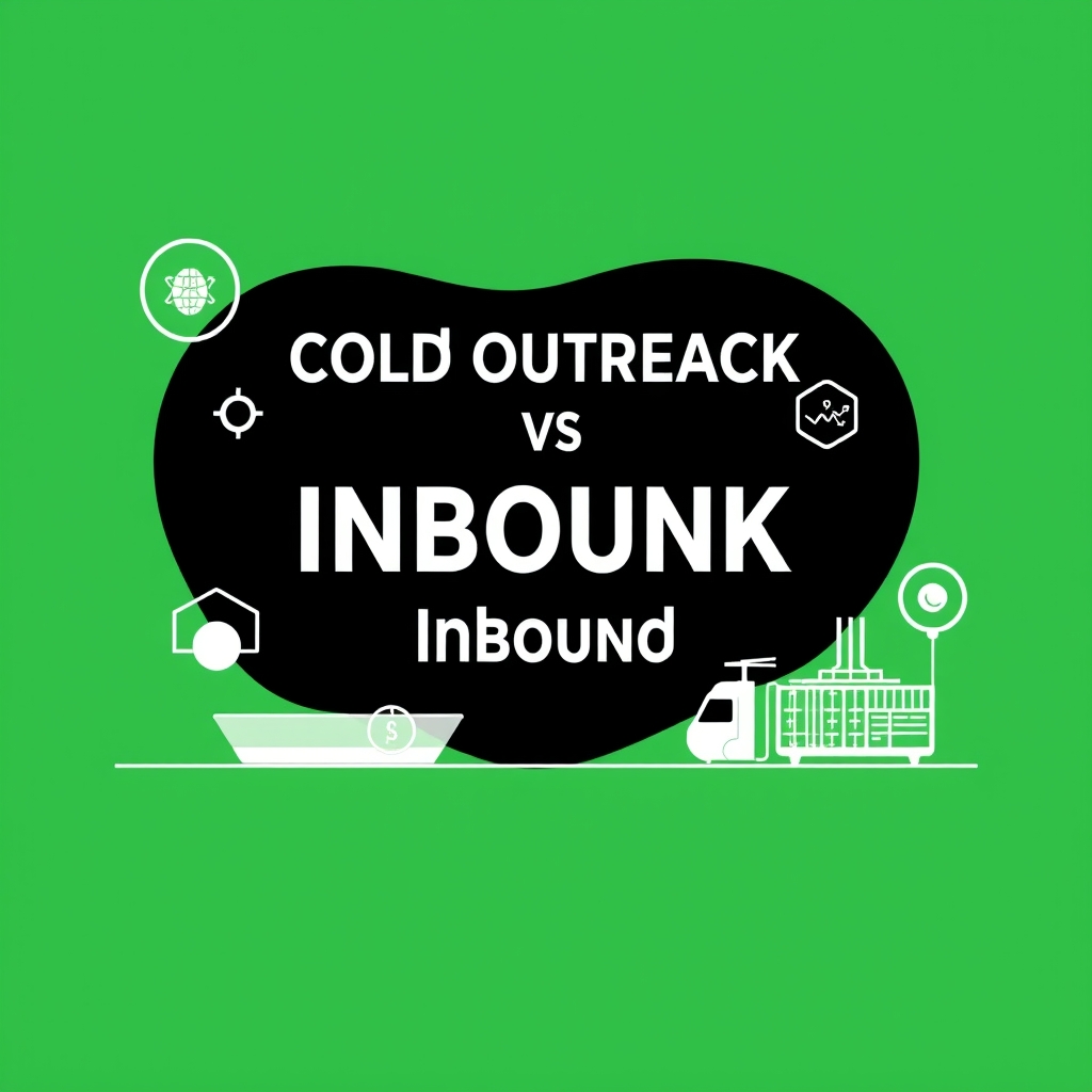 Cold Outreach vs Inbound: What Works for Logistics Companies