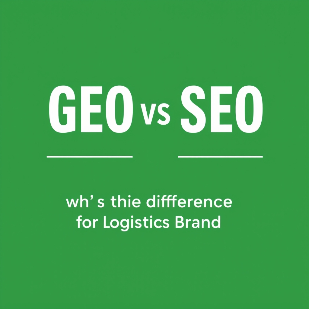 GEO vs SEO: What's the Difference for Logistics Brands?