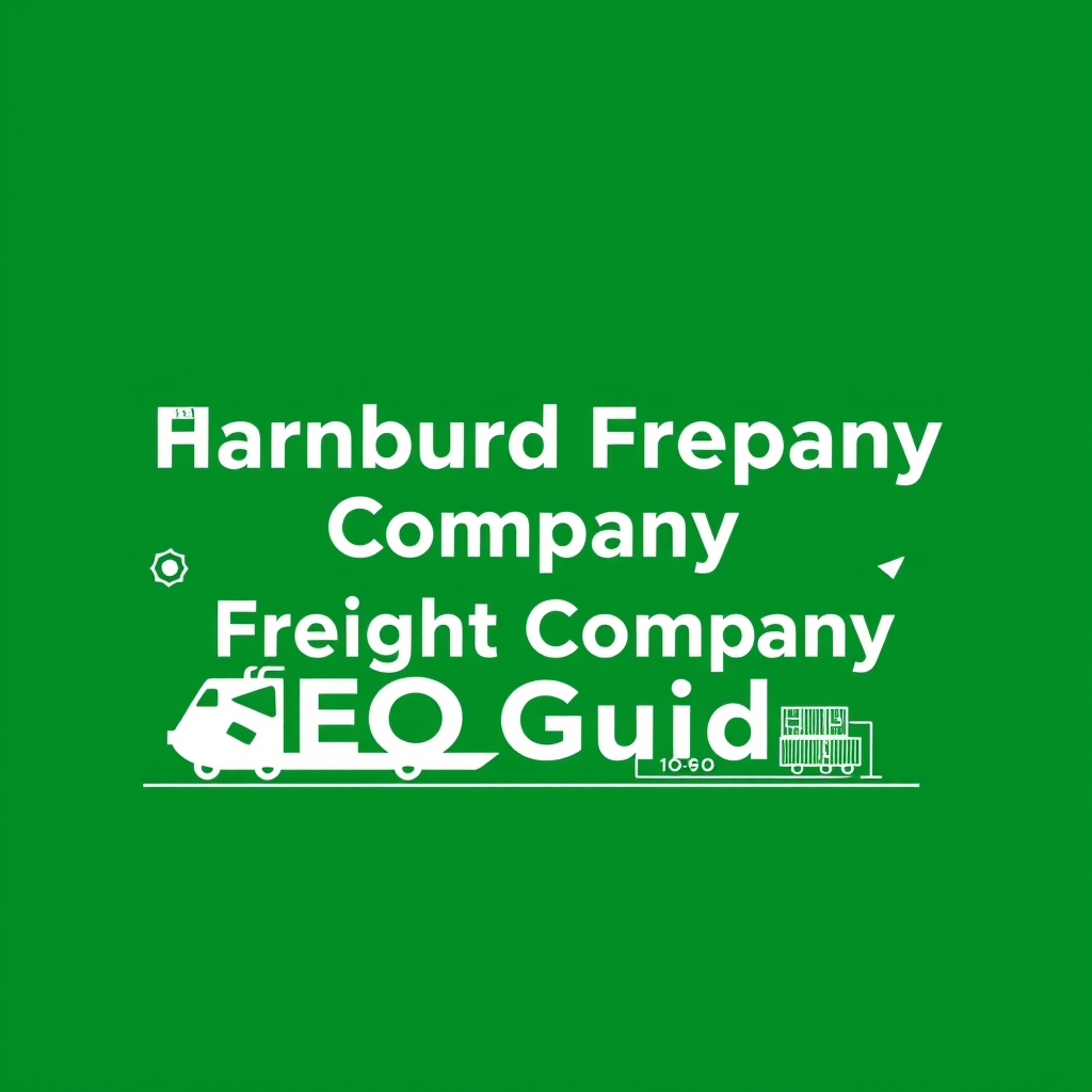 Hamburg Freight Company SEO Guide: Boosting Visibility in a Competitive Market