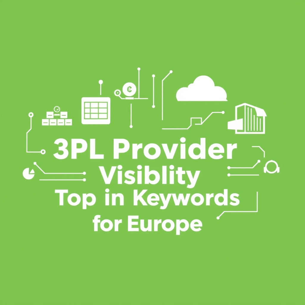 Optimizing 3PL Provider Visibility in Europe: Top Keywords and Strategies