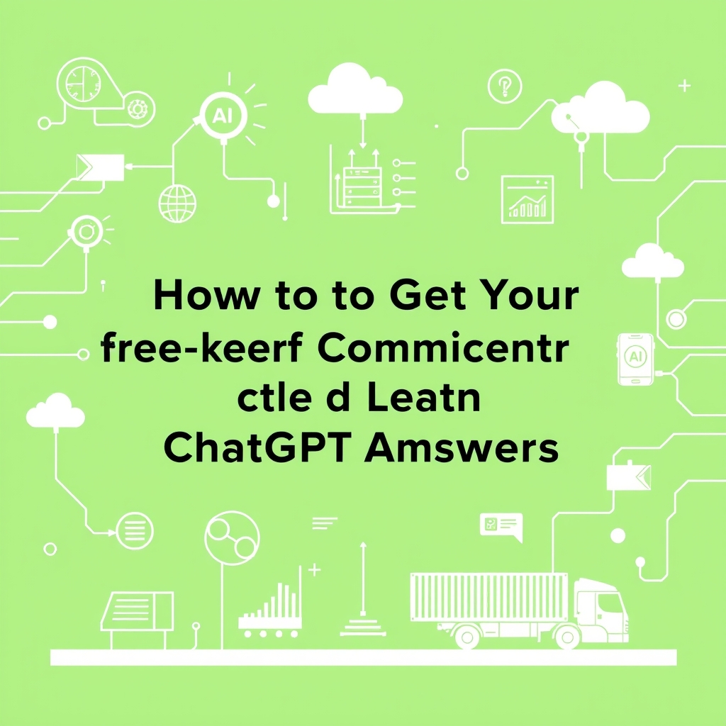 the Power of AI: How to Get Your Freight Company Cited in ChatGPT Answers